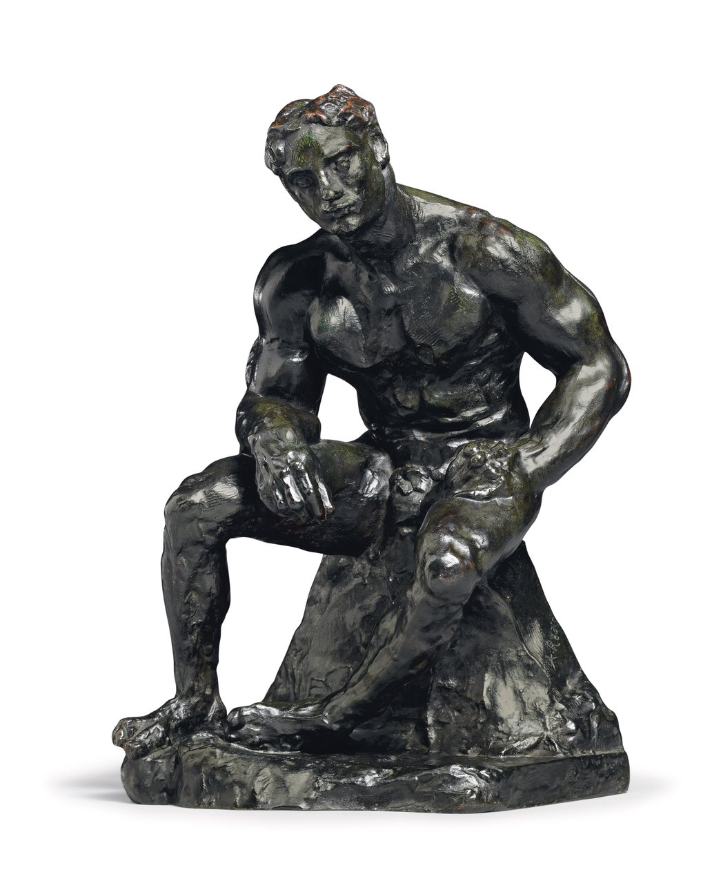 Amerikansk atlet; Atlet Americain, 1901; c. 1927-1935 af Auguste Rodin