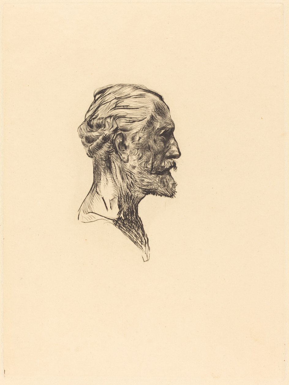 Antonin Proust, 1885. af Auguste Rodin
