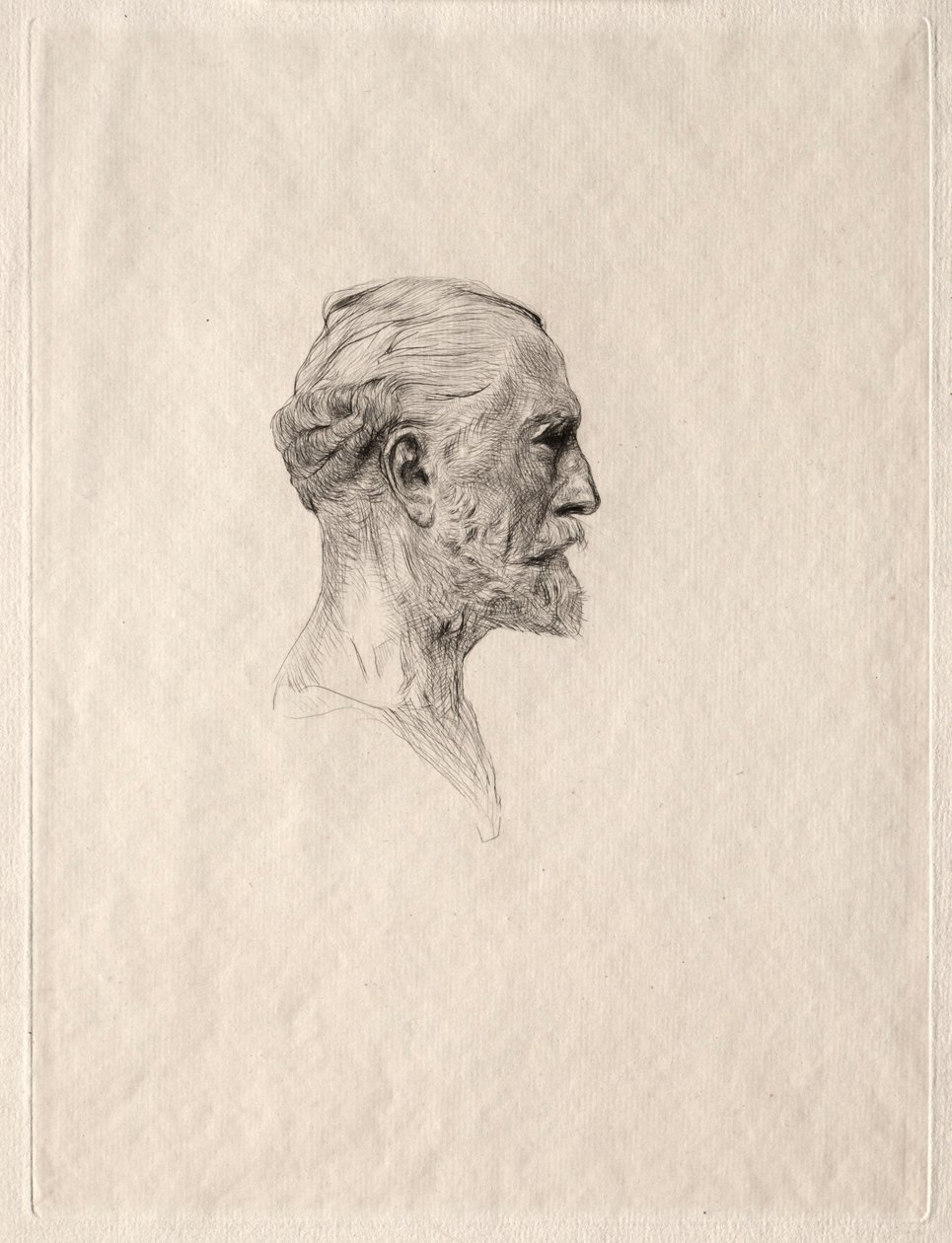 Antonin Proust, 1885. af Auguste Rodin