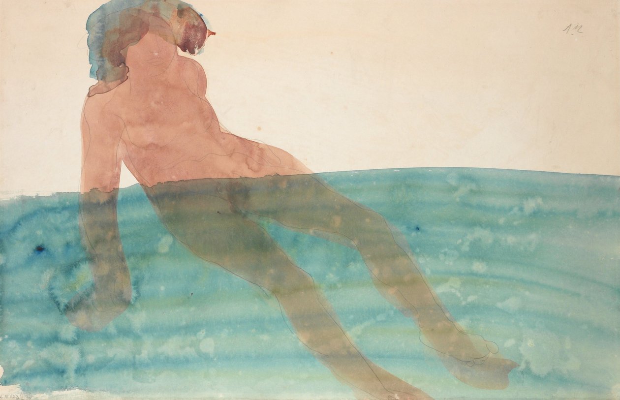 Badende kvinde, ca. 1901-1902 af Auguste Rodin
