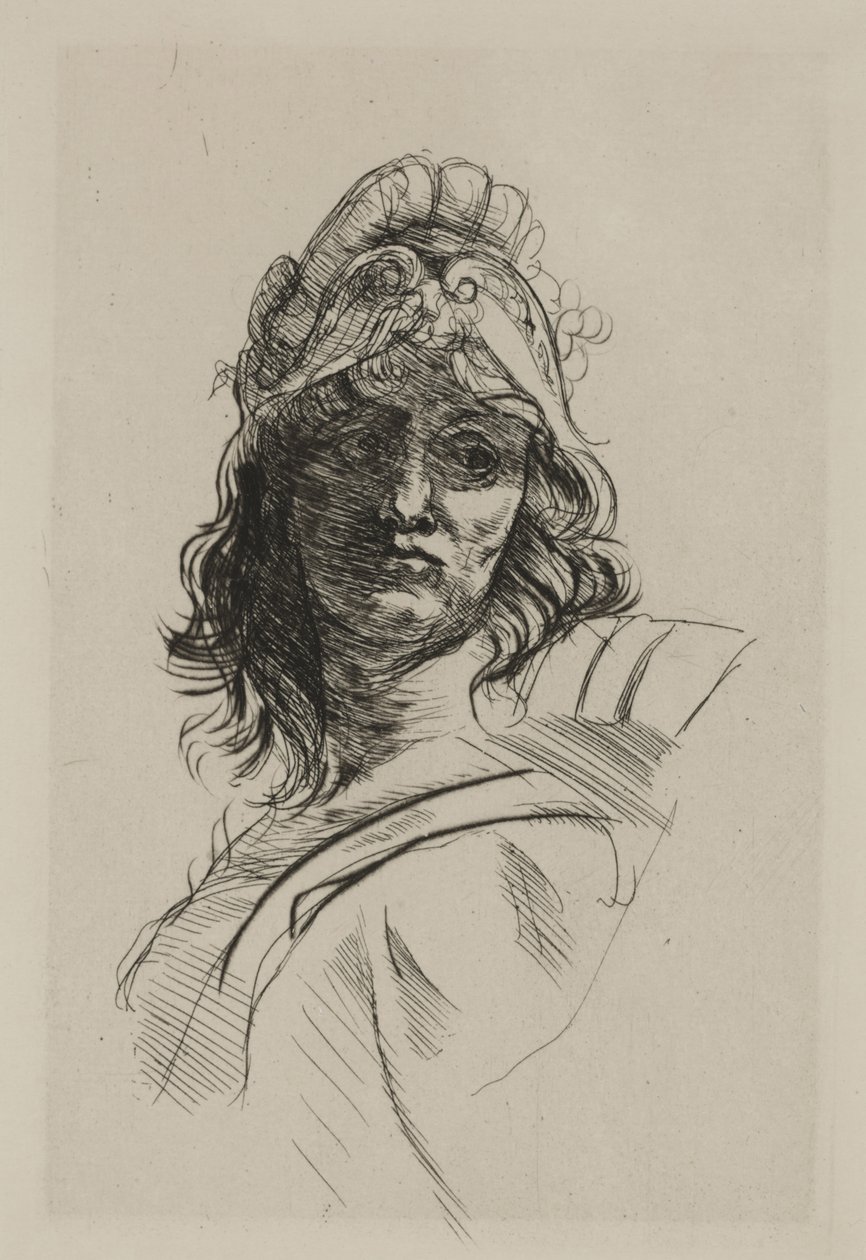 Buste af Bellona af Auguste Rodin