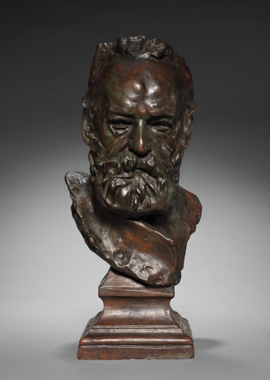Buste af Victor Hugo af Auguste Rodin