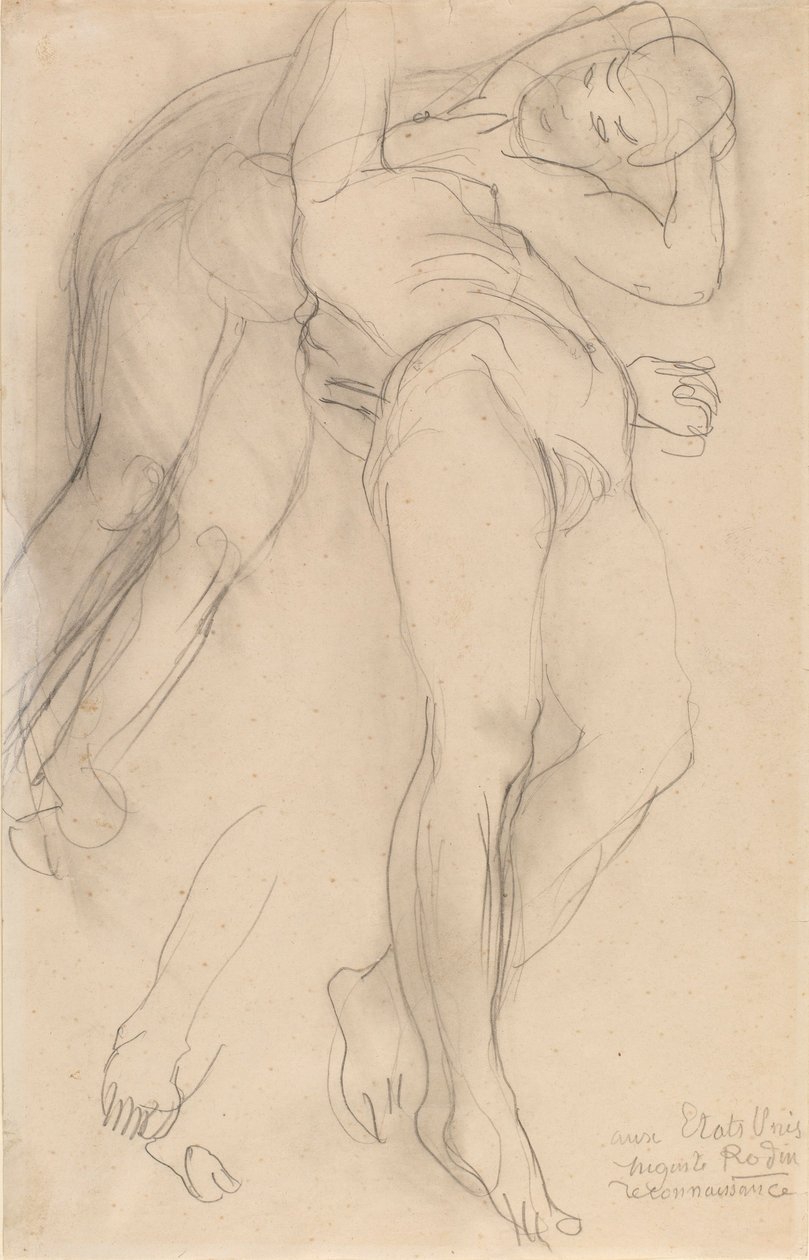 Figur Skitse af Auguste Rodin