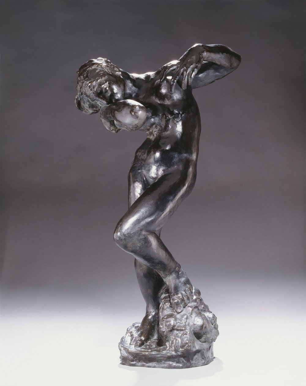 Meditation, 1885 og 1924 af Auguste Rodin