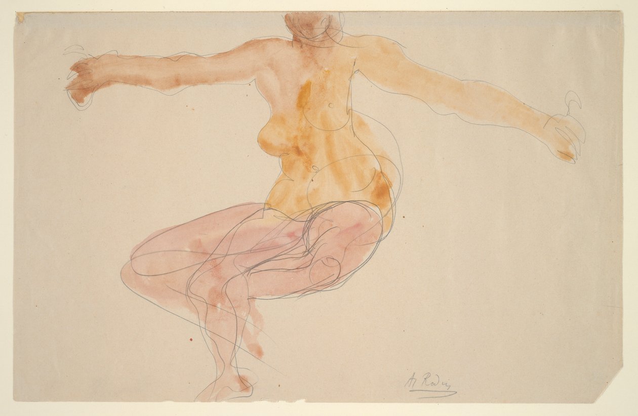 Nøgendans af Auguste Rodin