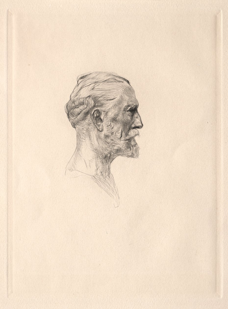 Portræt af Antonin Proust af Auguste Rodin