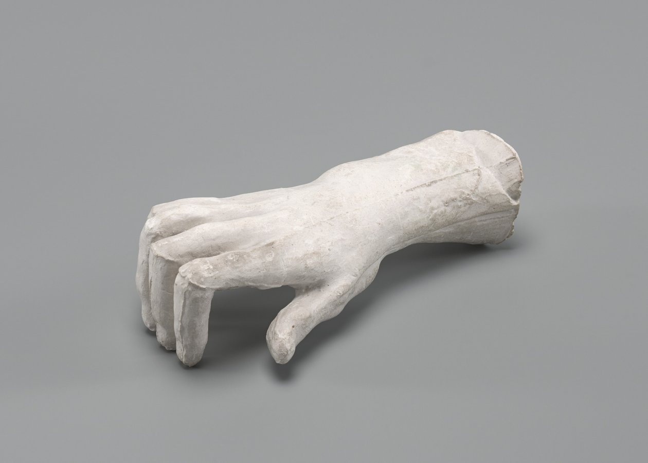 Højre hånd, muligvis 1880. af Auguste Rodin