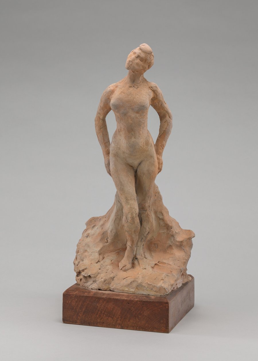 Statuette af en kvinde, begyndelsen af 1880