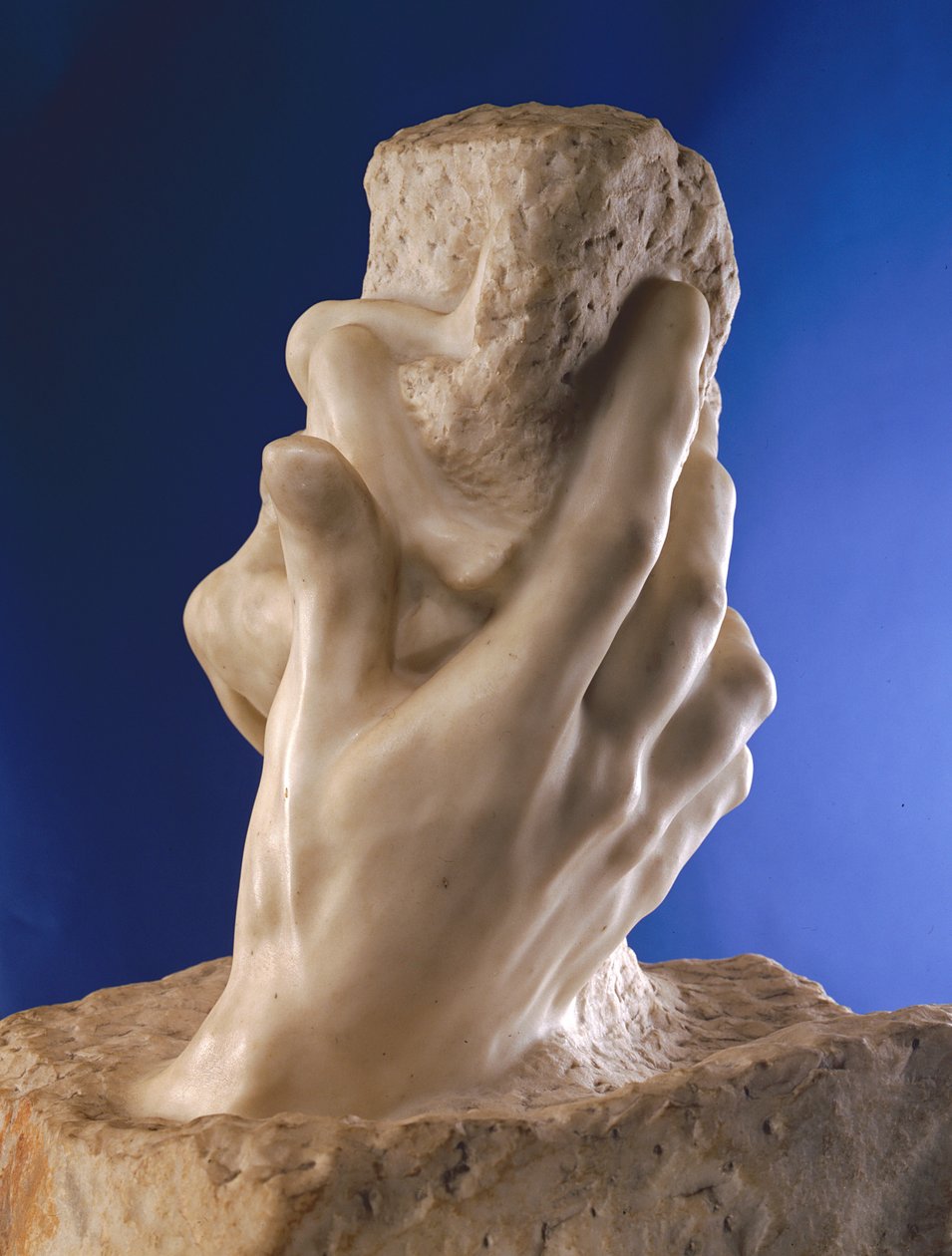 Guds hånd, 1898 (marmor) af Auguste Rodin