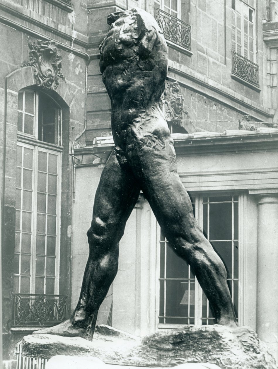 The Walking Man (bronze) af Auguste Rodin