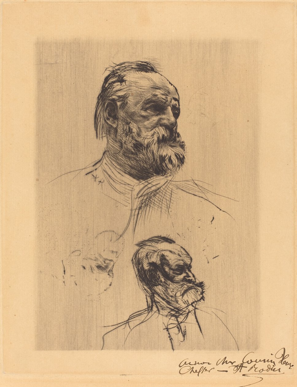 Victor Hugo, De Trois Quarts af Auguste Rodin