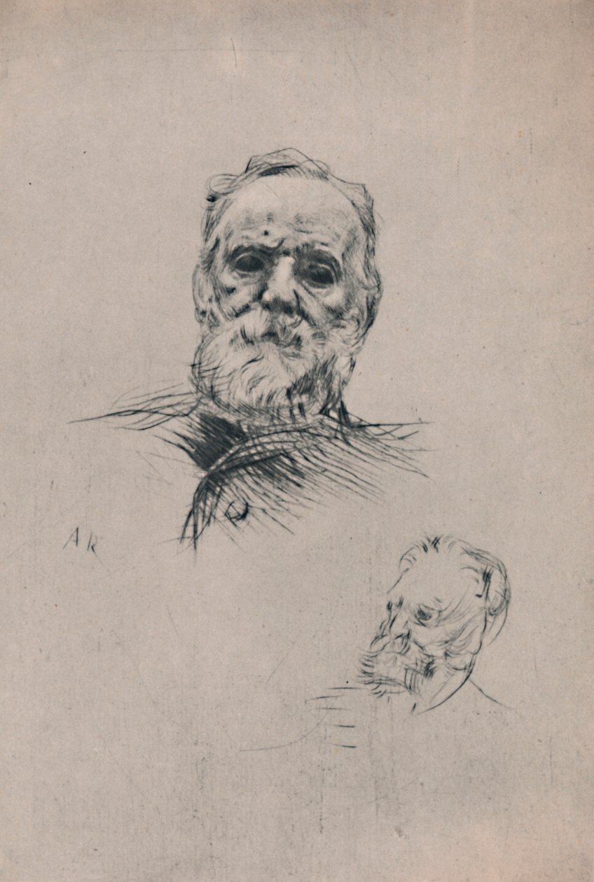 Victor Hugo, c1884, 1946. af Auguste Rodin