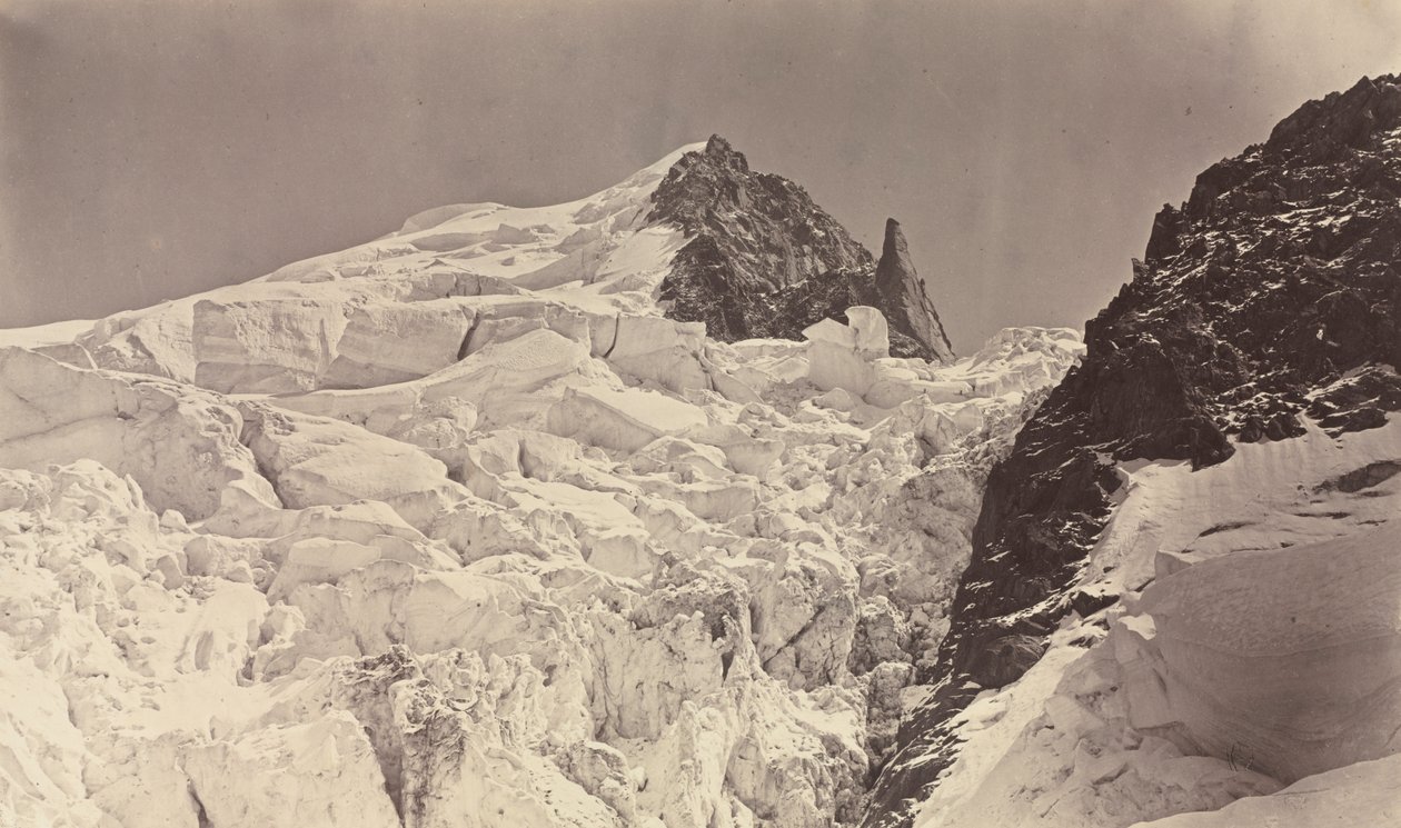 Mount Maudit, Savoy af Auguste Rosalie Bisson