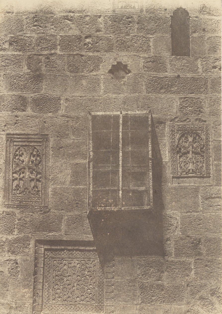 Jerusalem. Armensk kloster. Ornamenter af Auguste Salzmann