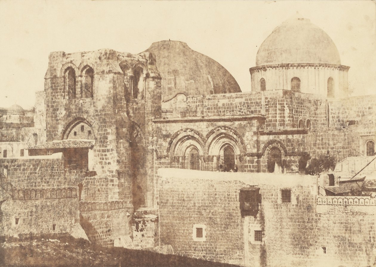 Jerusalem. Den hellige grav. Generelt billede 2 af Auguste Salzmann