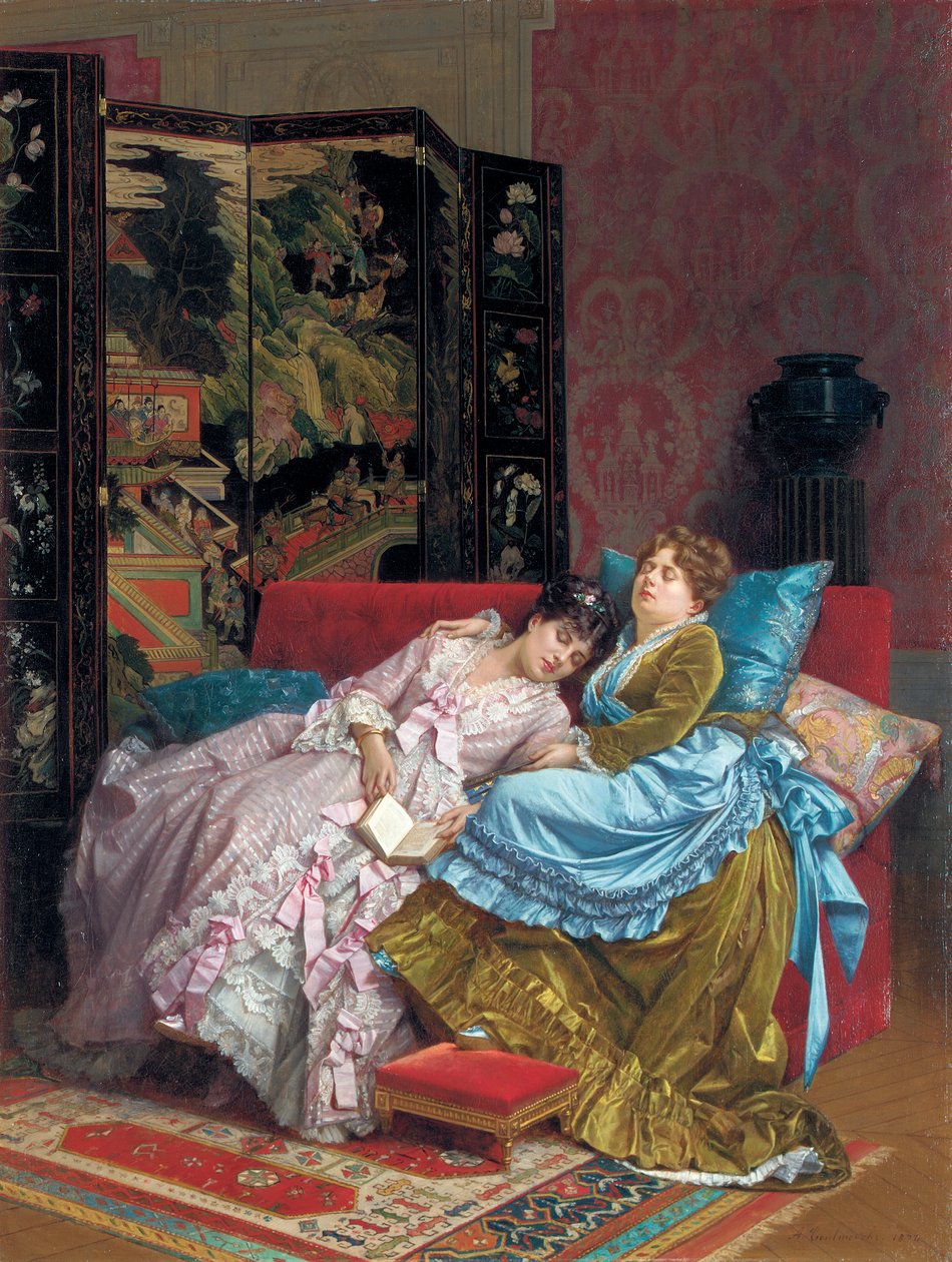 En eftermiddagsidyl af Auguste Toulmouche