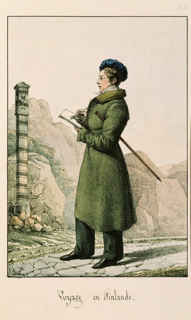 Selvportræt af Auguste de Montferrand