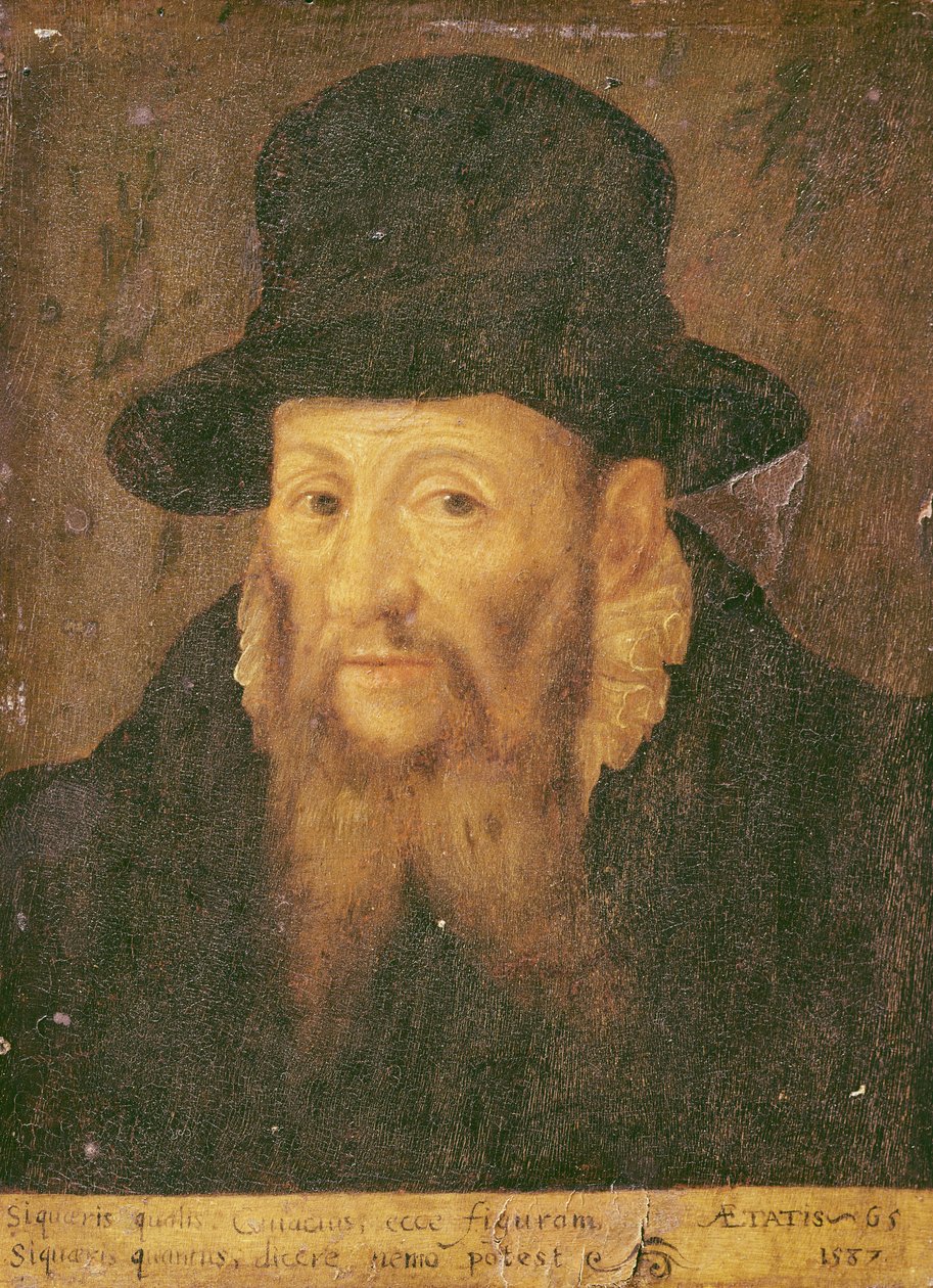 Jacques Cujas (1522-90) 65 år af Augustin II Quesnel