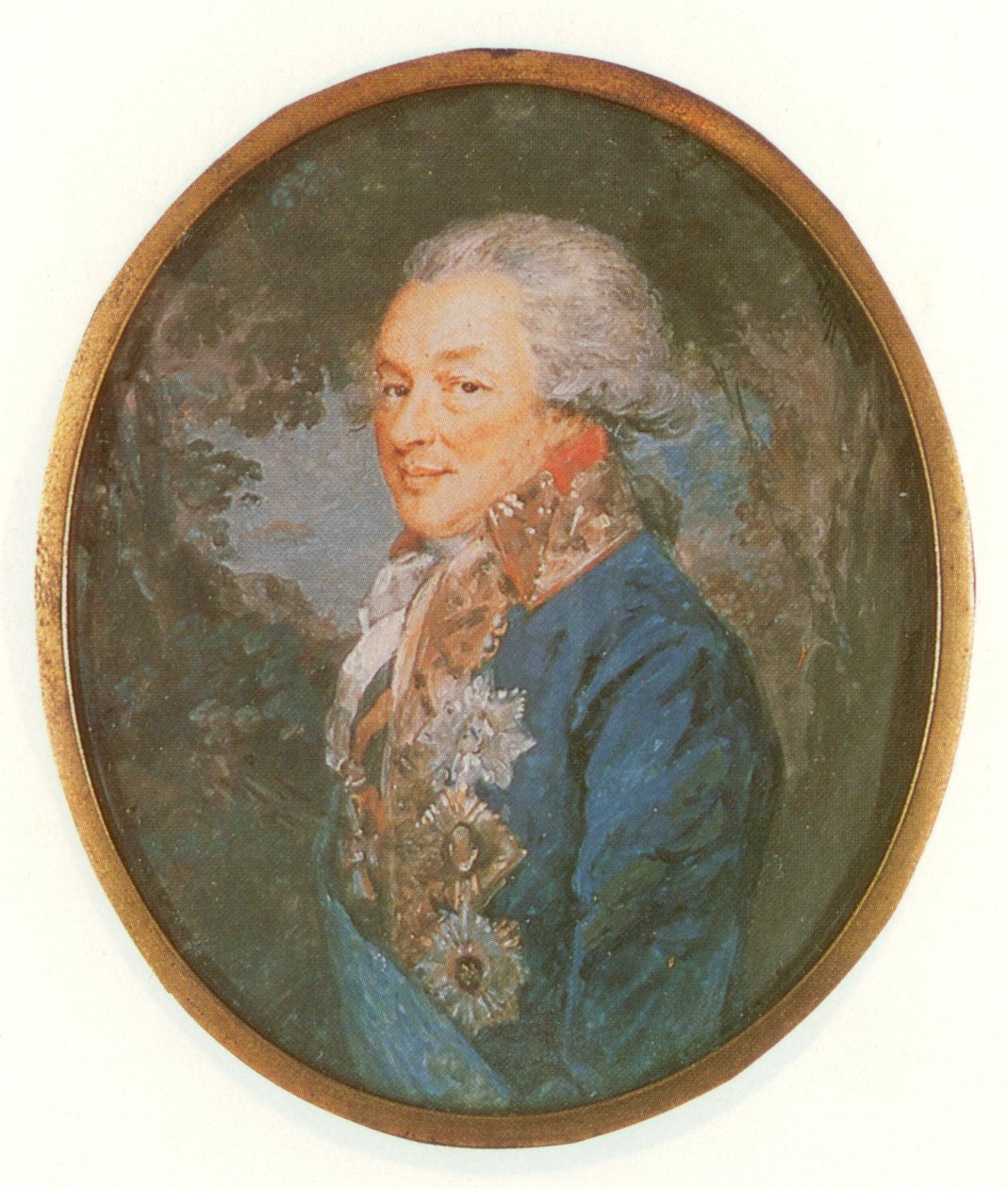 Portræt af Ivan Petrovich Saltykov (1730-1805) af Augustin Ritt