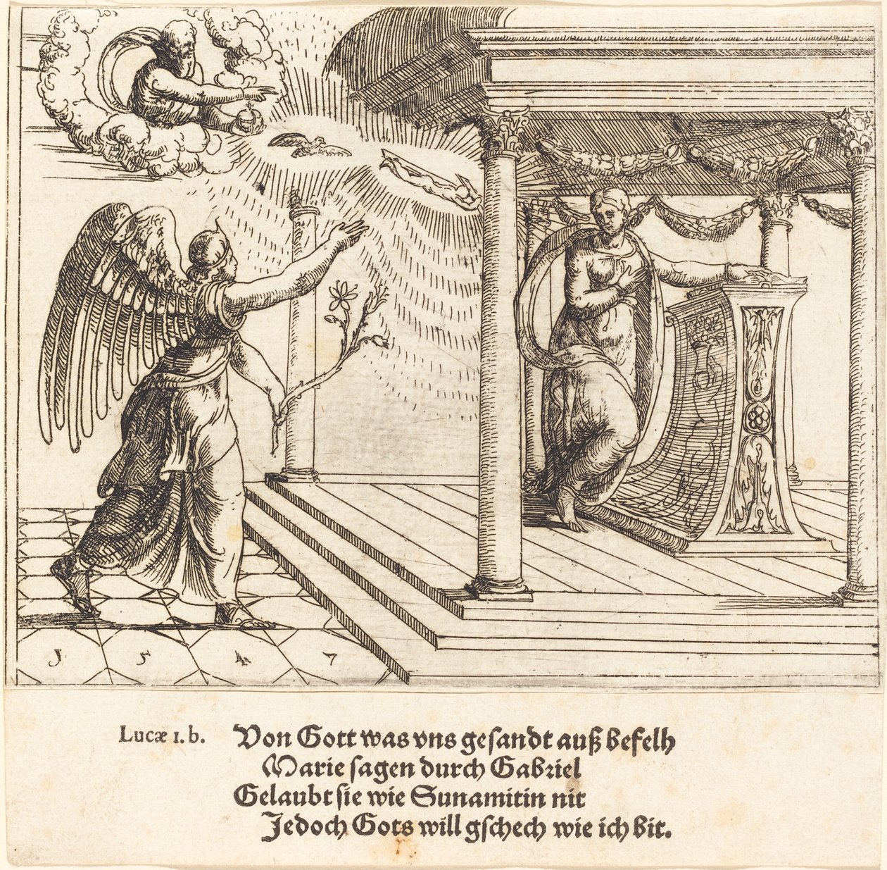 Bebudelsen af Augustin Hirschvogel