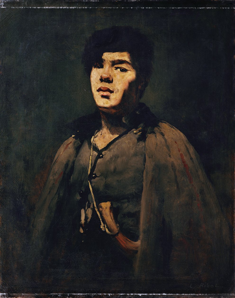 ung hyrde af Augustin Théodule Ribot