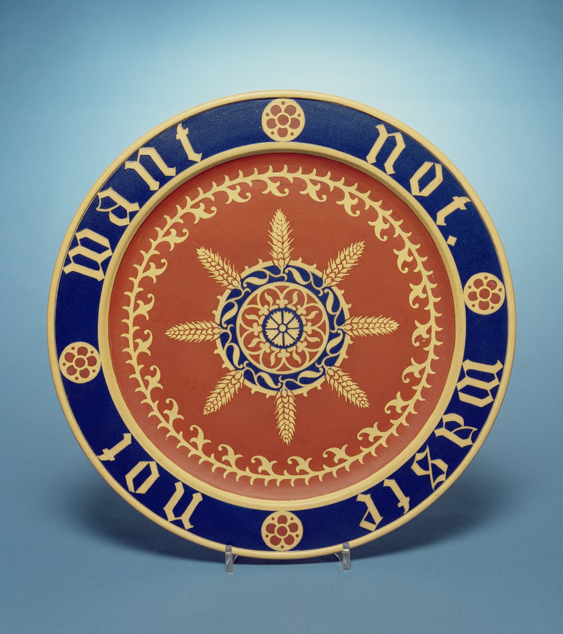 Minton brød tallerken (keramik) af Augustus Welby Northmore Pugin
