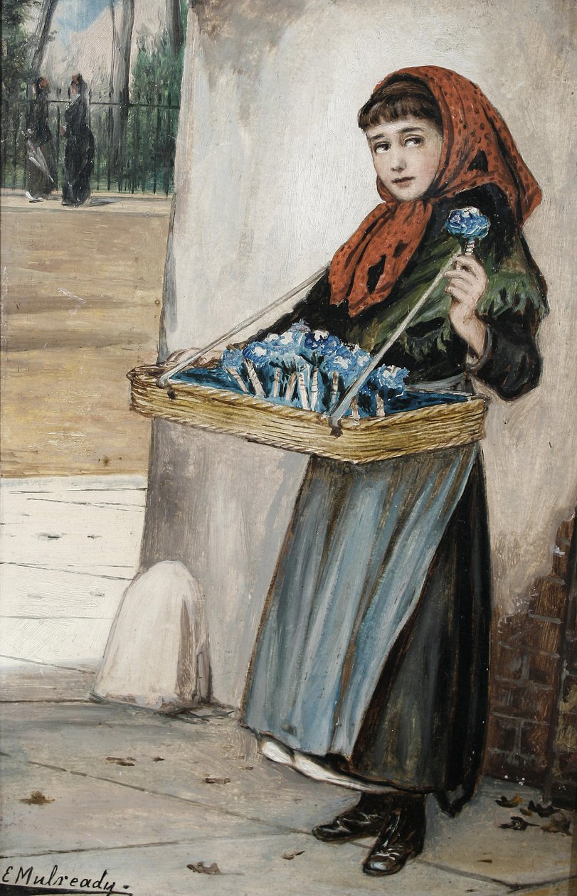 Et øje til en forventet køber af Augustus Edwin Mulready