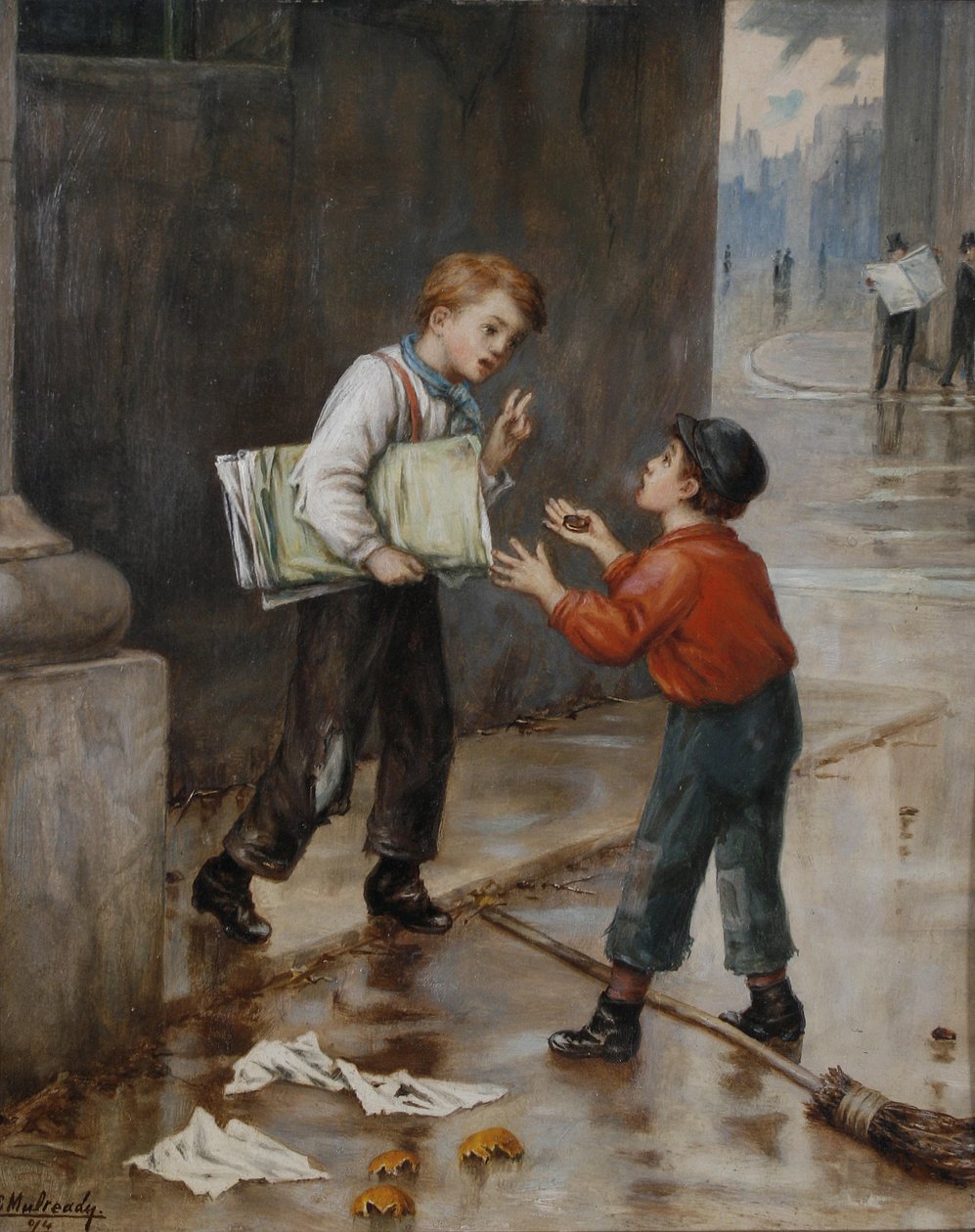 Lykken i et øjeblik af Augustus Edwin Mulready