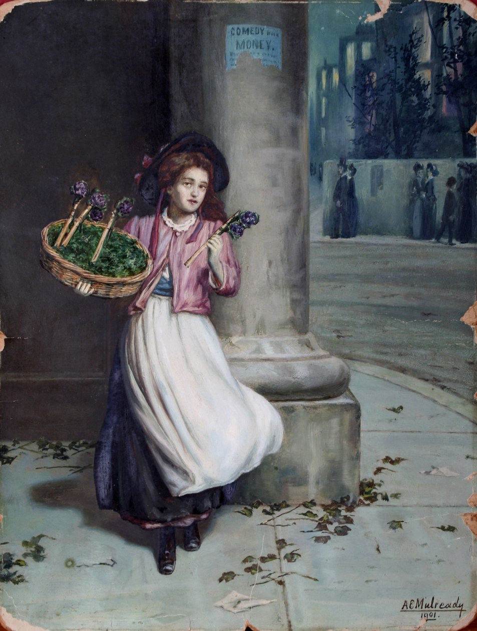Sælger ud af Augustus Edwin Mulready