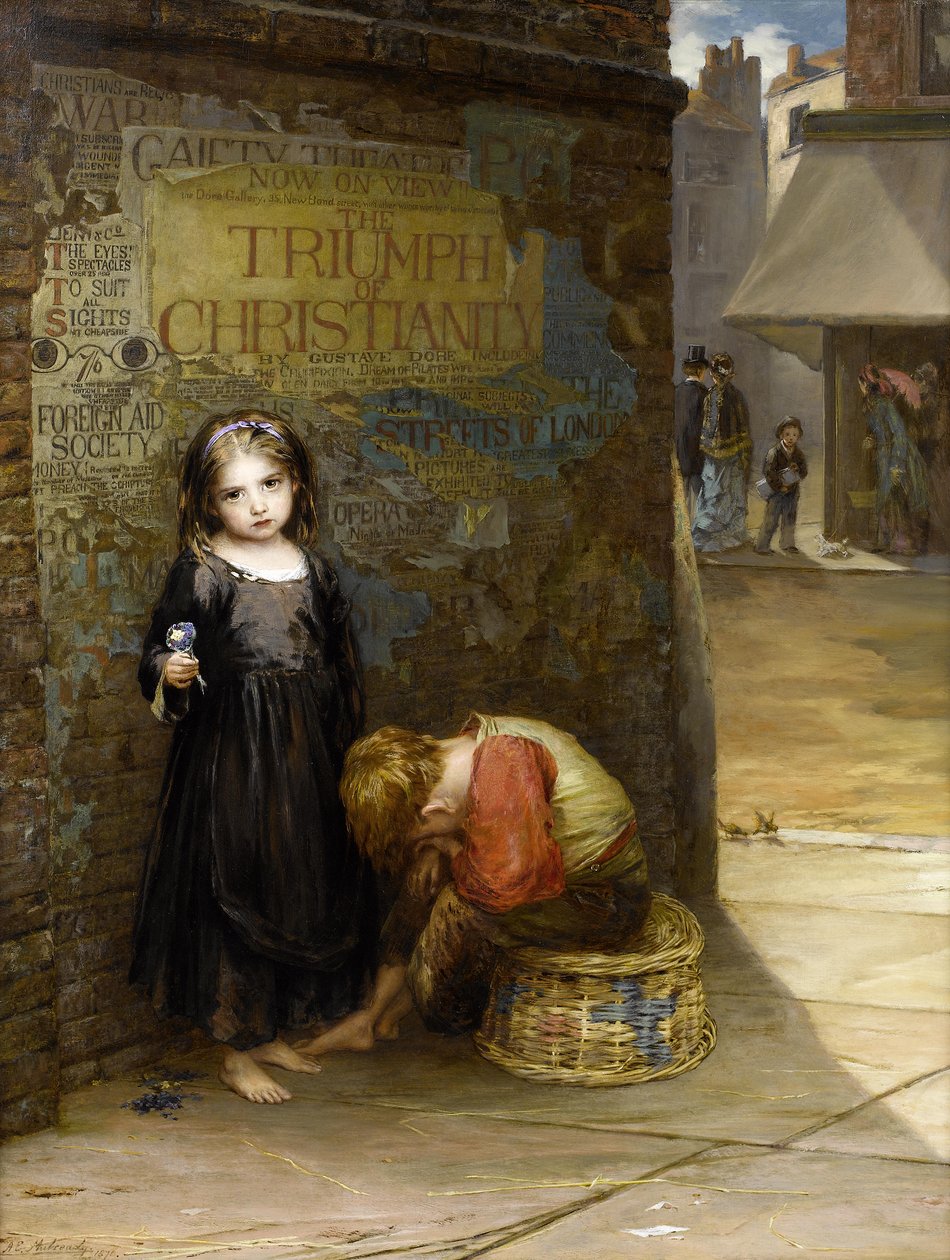 Ubekymret for af Augustus Edwin Mulready