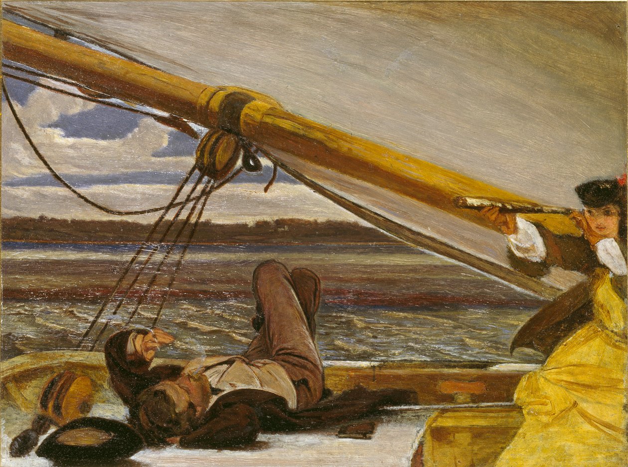 Outward Bound, midten af 1800-tallet af Augustus Leopold Egg