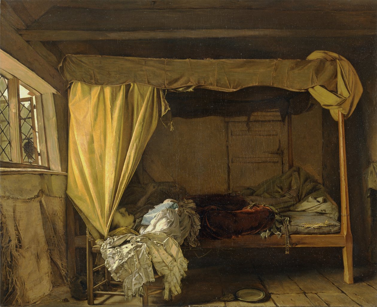 Buckinghams død af Augustus Leopold Egg
