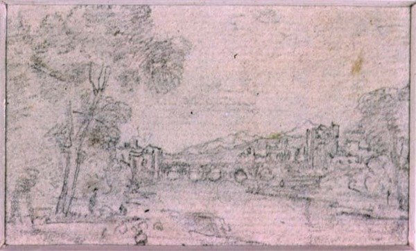 Undersøgelser af komposition (tegning) af Augustus Wall Callcott