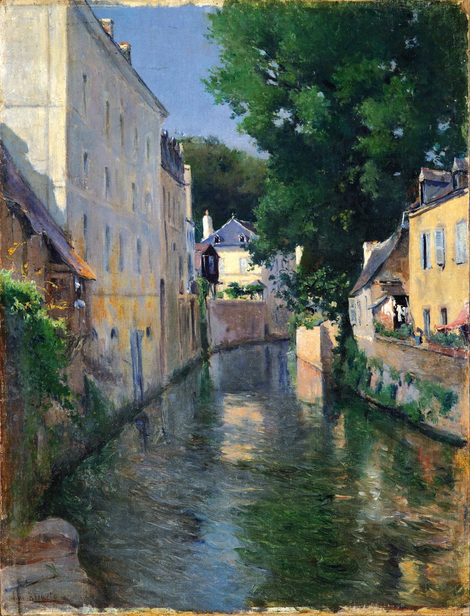 River Isole (Quimperlé) af Aureliano de Beruete