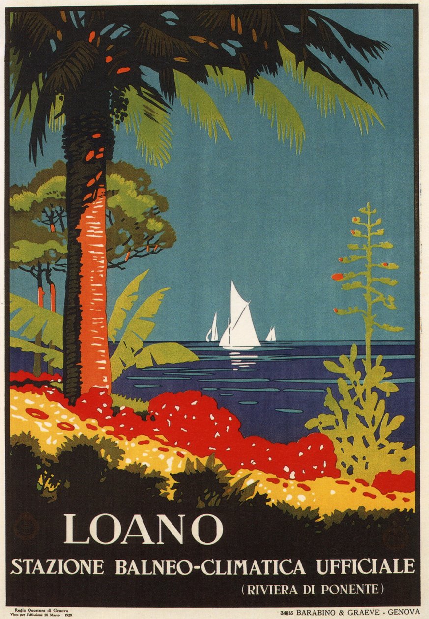 Loano, 1929 af Aurelio Craffonara