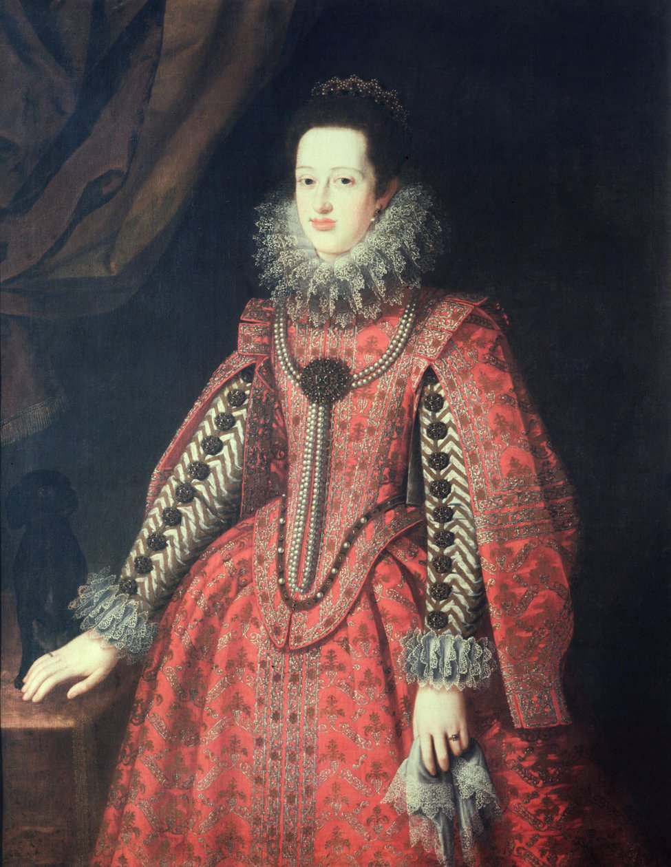 Hertuginde Eleonora af Mantua (1598-1633) 2. hustru til Ferdinand II af Austrian School