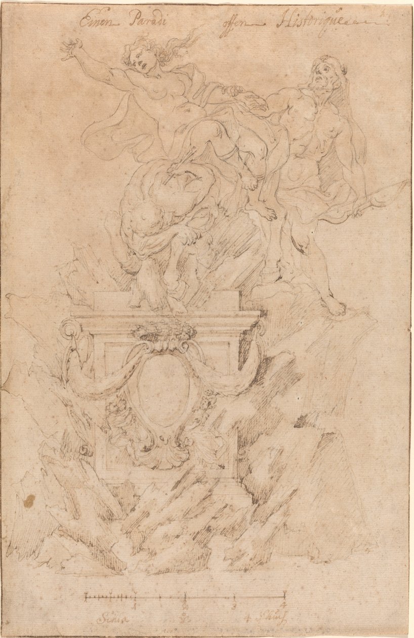 Redningen af Deianeira af Austrian 18th Century