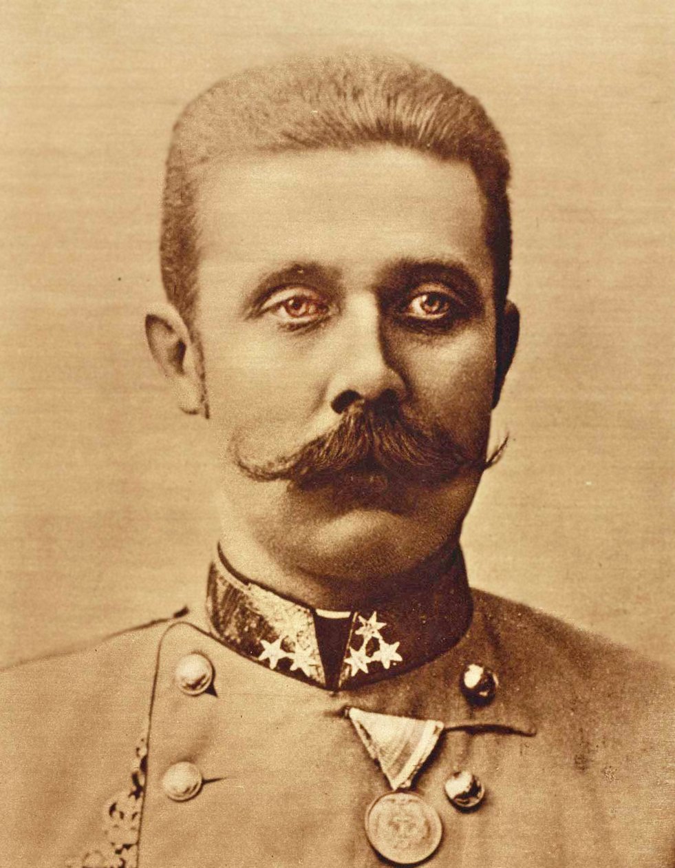 Portræt af ærkehertug Franz Ferdinand c.1893 af Austrian School