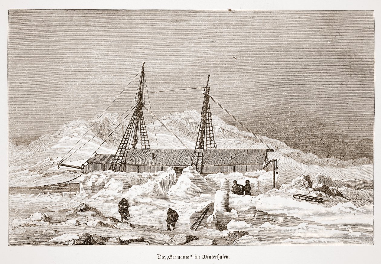 Germania klædt til vinter, 1876 af Austrian School