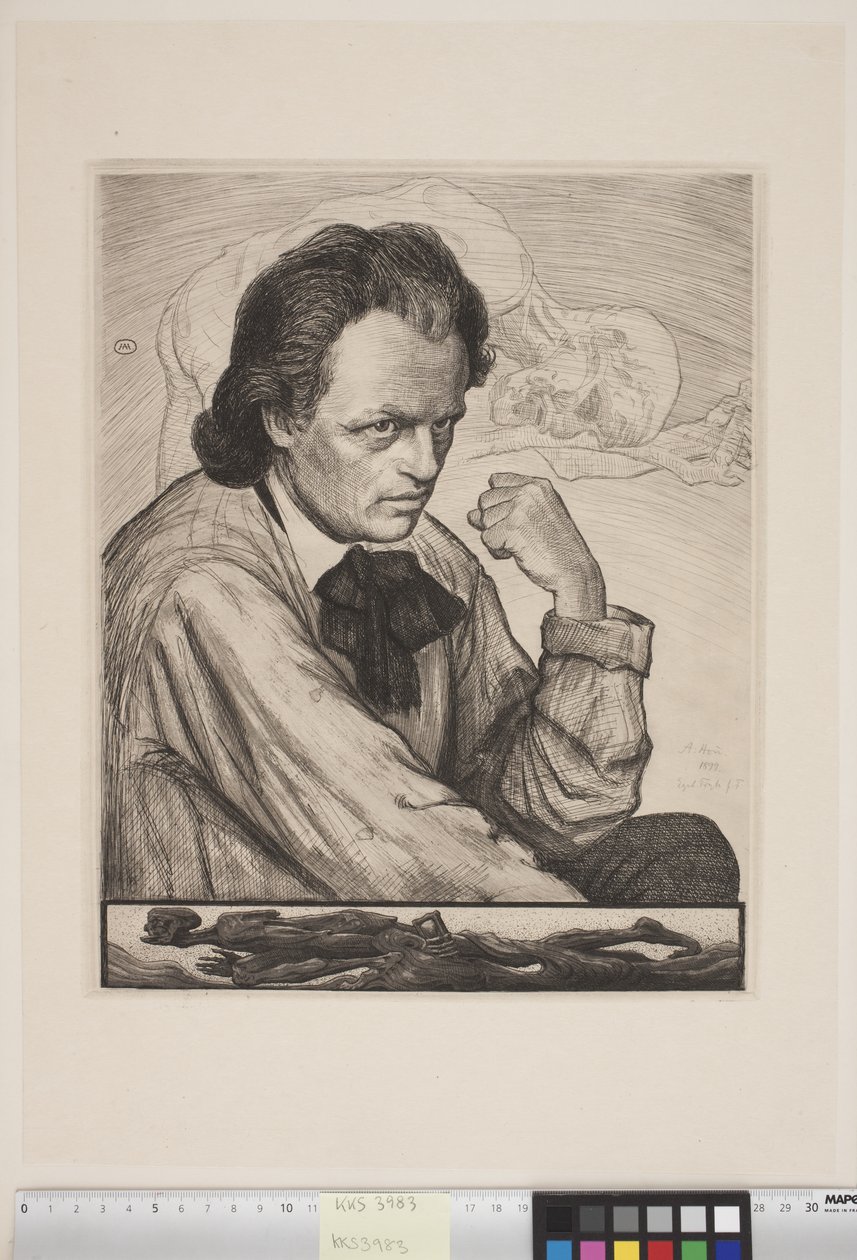 Billedhuggeren Niels Hansen Jacobsen af Axel Hou