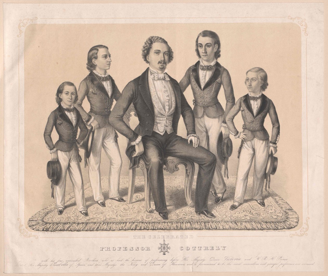 Gruppe Kunstnerfamilien Cottrely af Axel Jakob Salmson