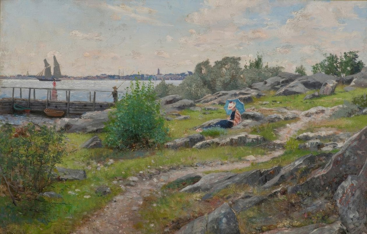 A. Lindman, På Kysten af Axel Lindman