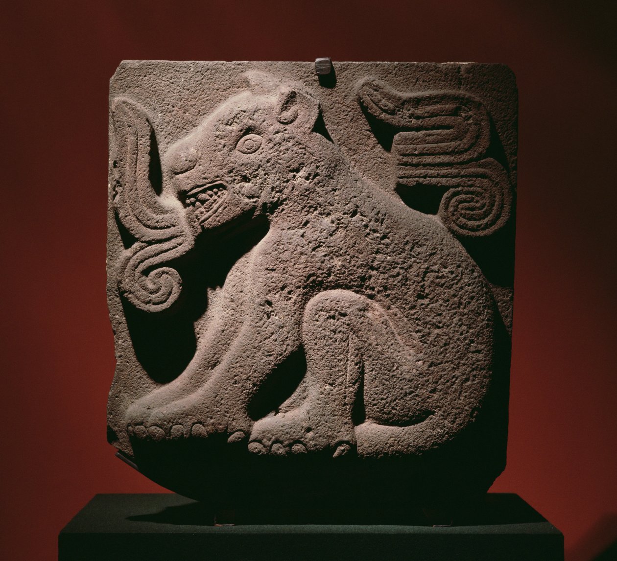 Glyf af kong Ahuizotl (ca. 15.), af Aztec