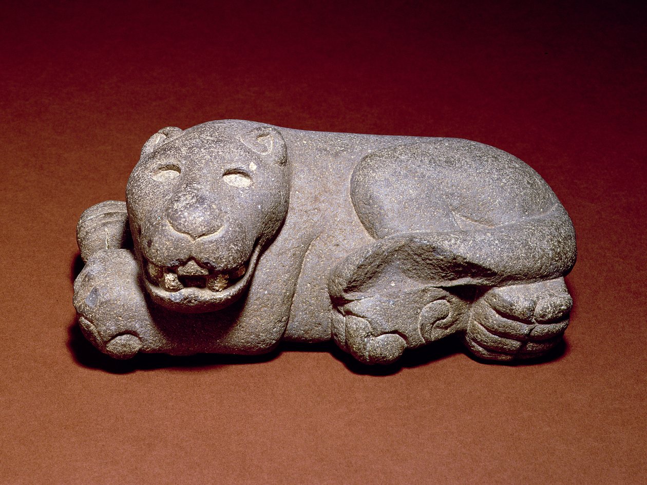 Liggende Jaguar, 1440-1521 af Aztec