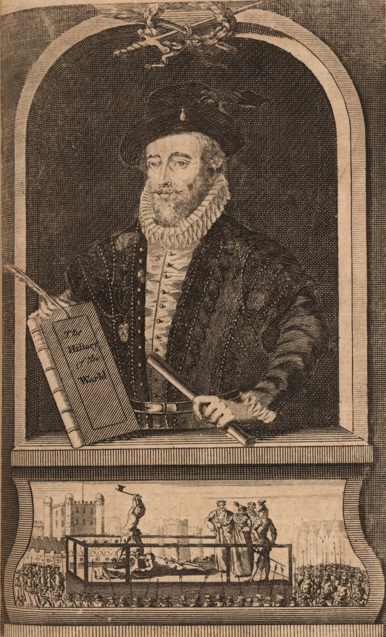 Portræt af Sir Walter Raleigh, 1750