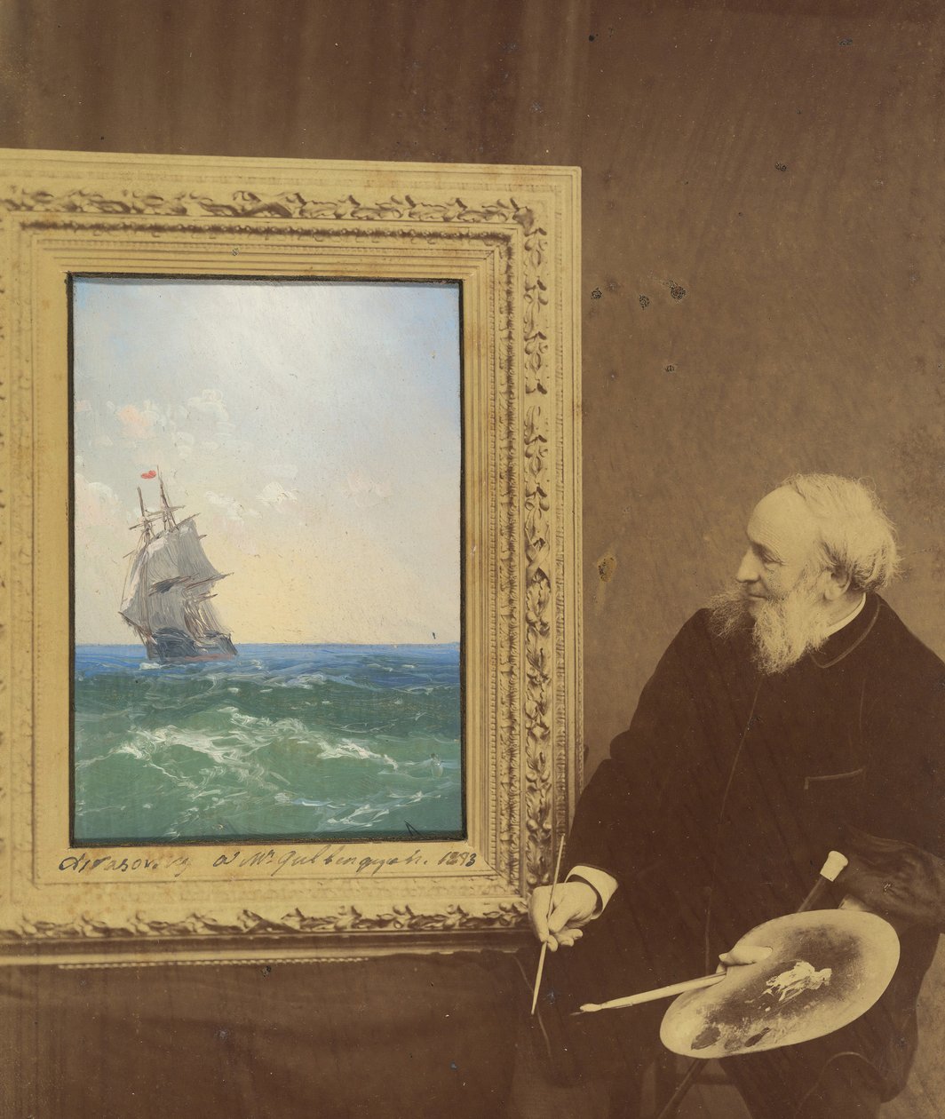 Sivan Tsonstantinovich Aivasovskich, 1893 af Babayeva Studio