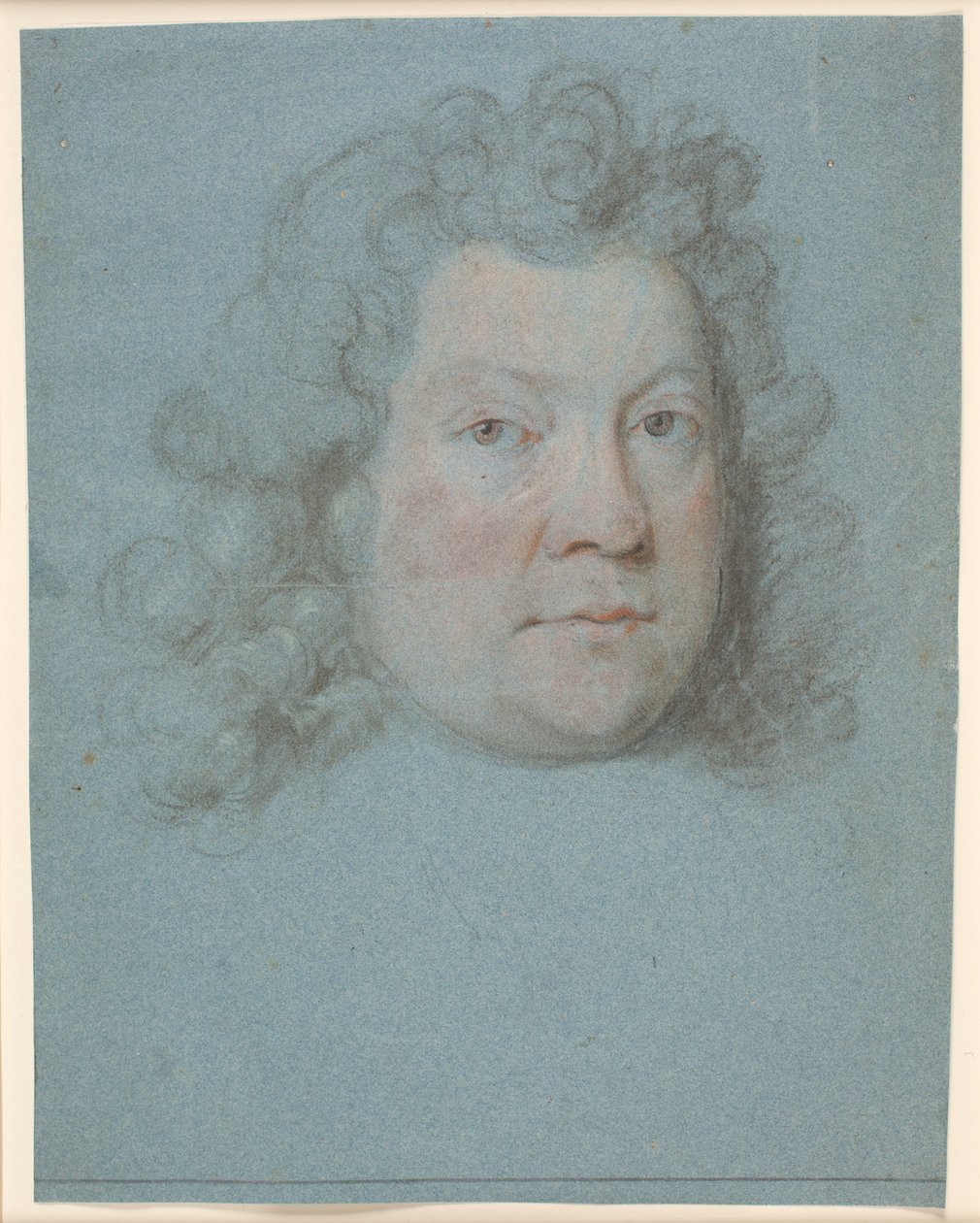 Herreportræt af Balthasar Denner