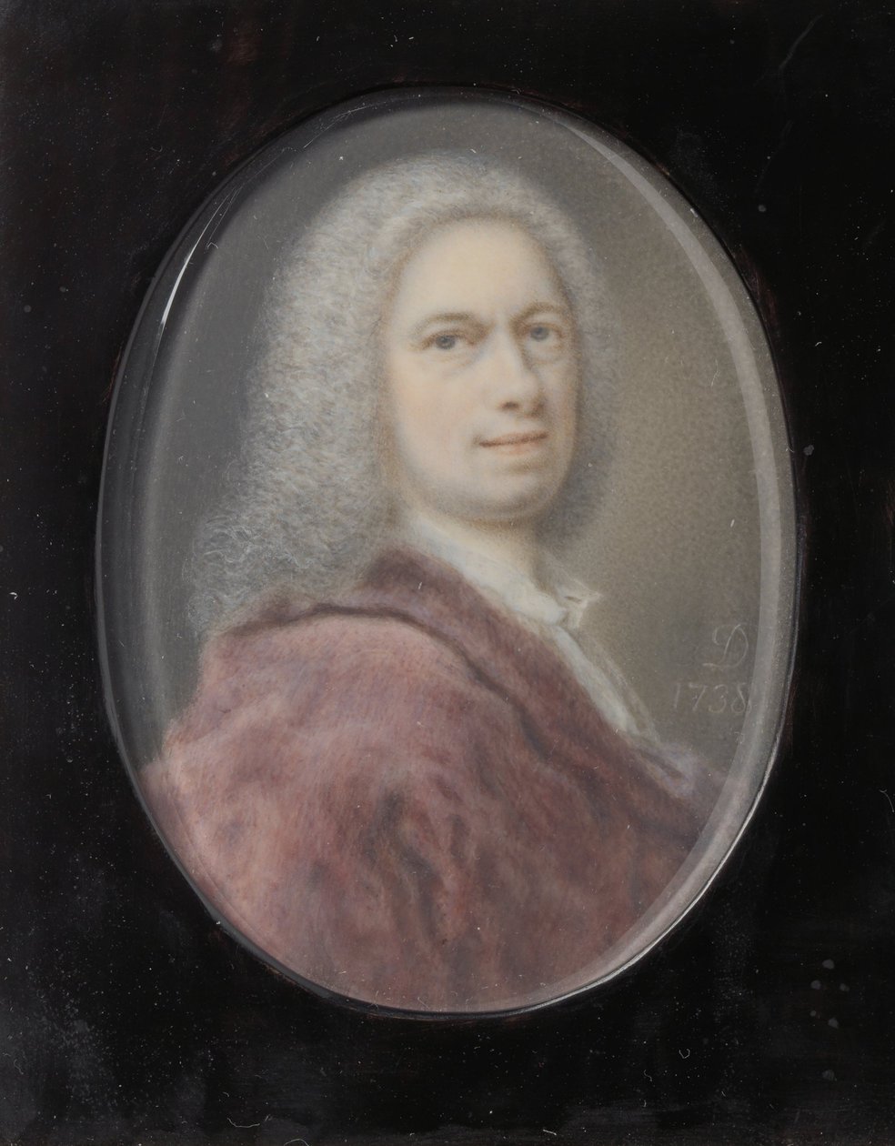 Selvportræt, 1738. af Balthasar Denner