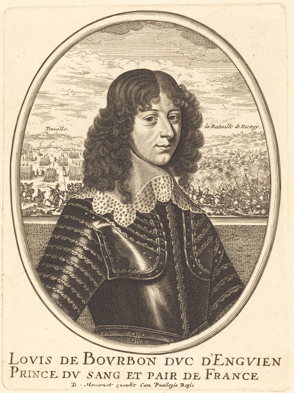 Louis II af Bourbon-Condé af Balthasar Moncornet