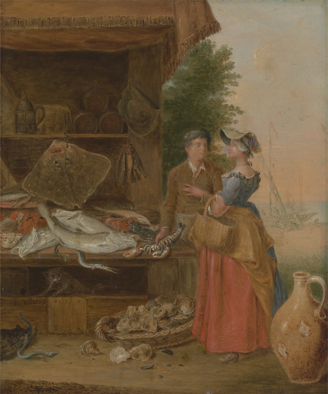 Fiskehandlerens bod af Balthasar Nebot